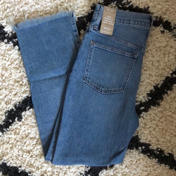 Madewell Denim - Brand new with tags, Madewell Vintage Crop Jean